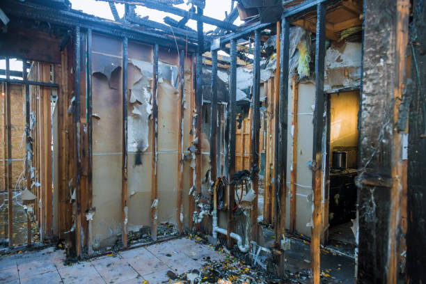 Professional Smoke Damage Restoration technician working in Perkiomenville, PA